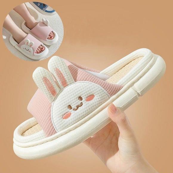 Cute Rabbit Slippers - Picture 2 of 9